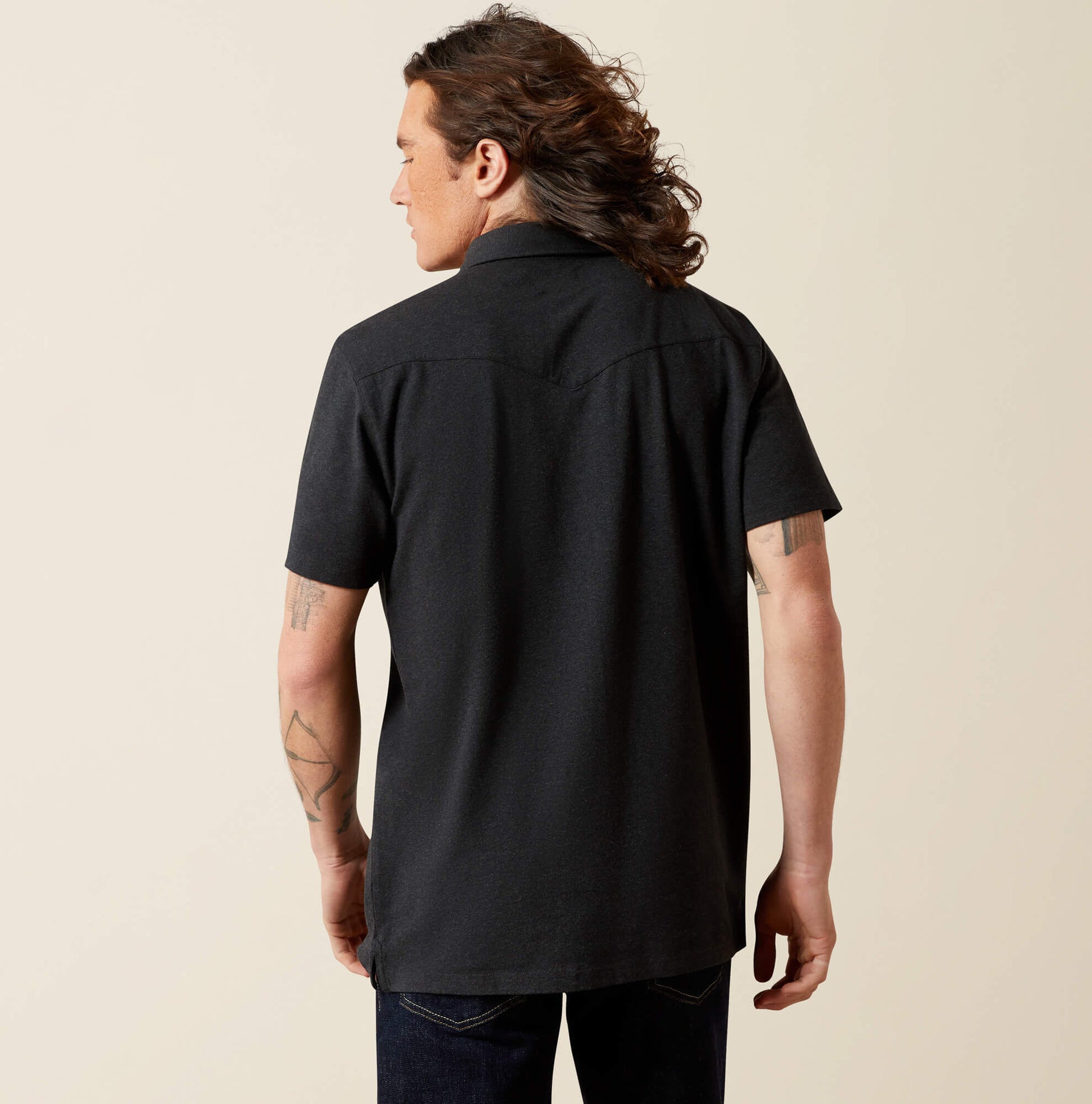 Ariat Retro Western Snap Polo Online