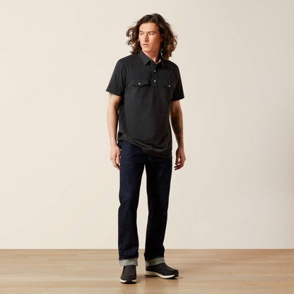 Ariat Retro Western Snap Polo Online