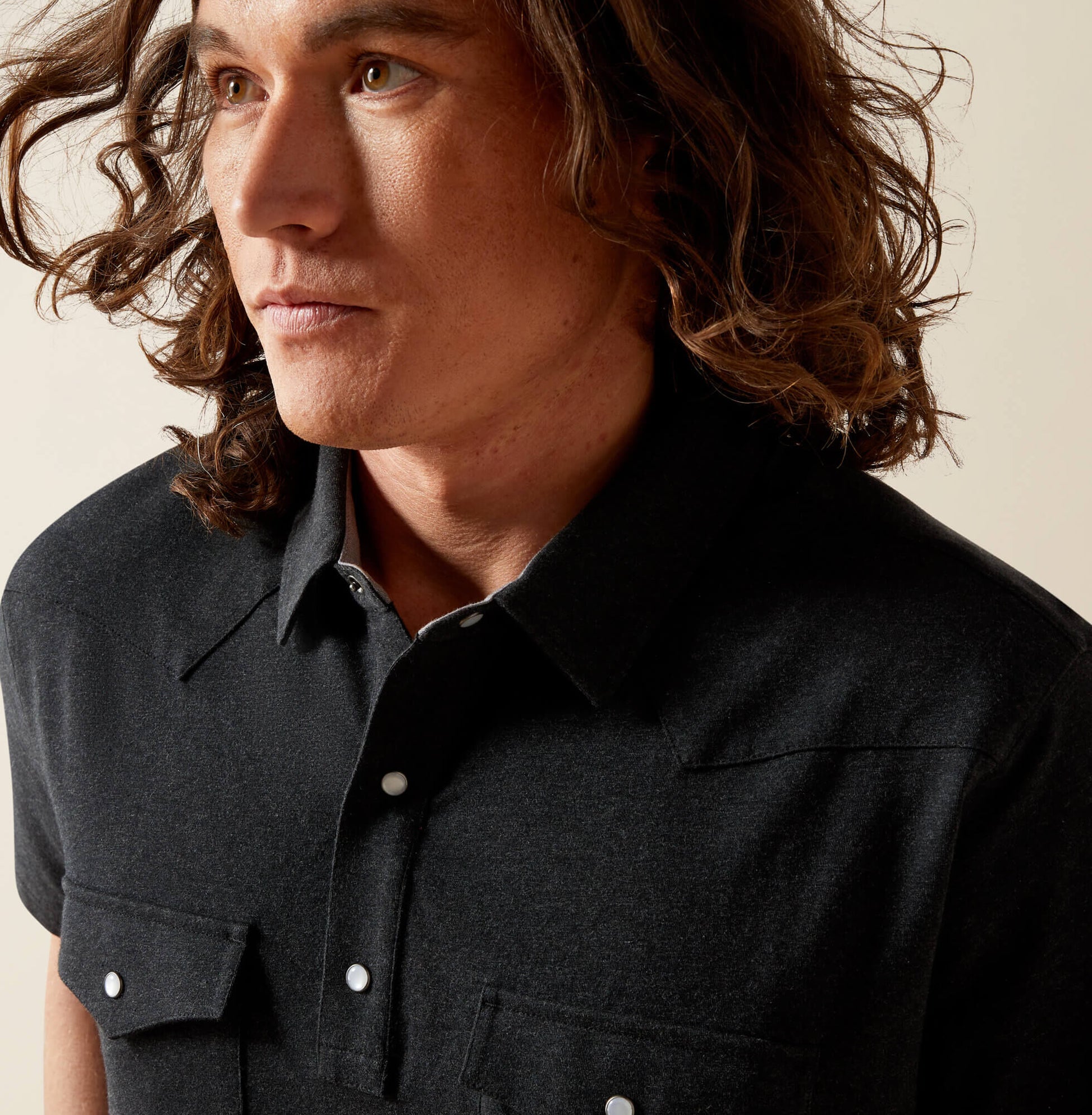 Ariat Retro Western Snap Polo Online
