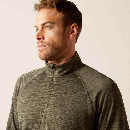 Ariat Rebar Gridwork Baselayer 1/4 Zip T-Shirt Discount