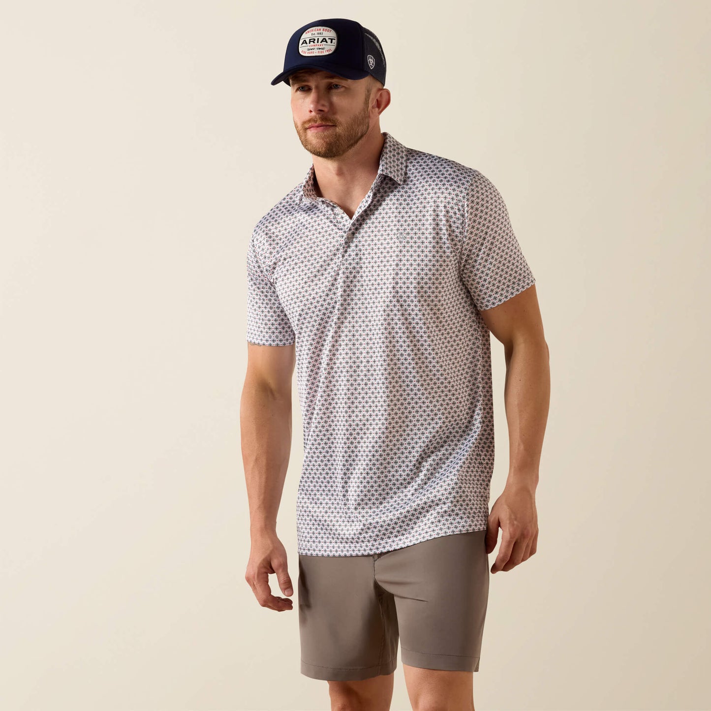 Ariat All Over Print Classic Fit Polo For Sale