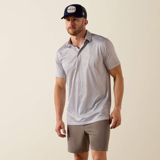 Ariat All Over Print Classic Fit Polo For Sale