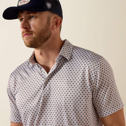 Ariat All Over Print Classic Fit Polo For Sale