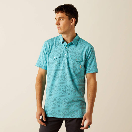 Ariat Retro Western Snap Polo Outlet