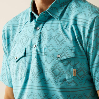 Ariat Retro Western Snap Polo Outlet