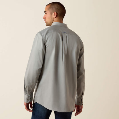 Ariat Team Logo Lightweight Twill Fitted Shirt On Sale