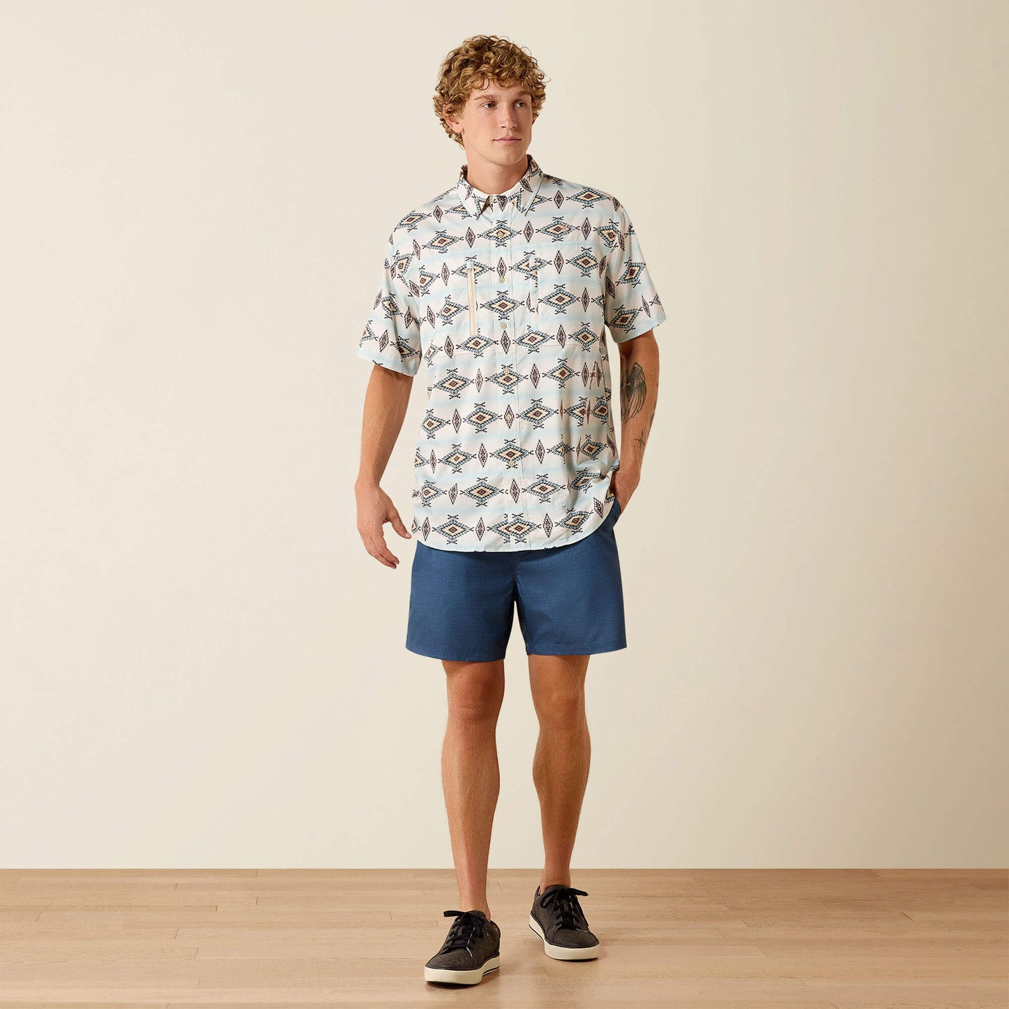 Ariat Printed VentTEK Classic Fit Shirt Sale
