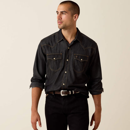 Ariat Retro Halford Fitted Snap Shirt For Sale