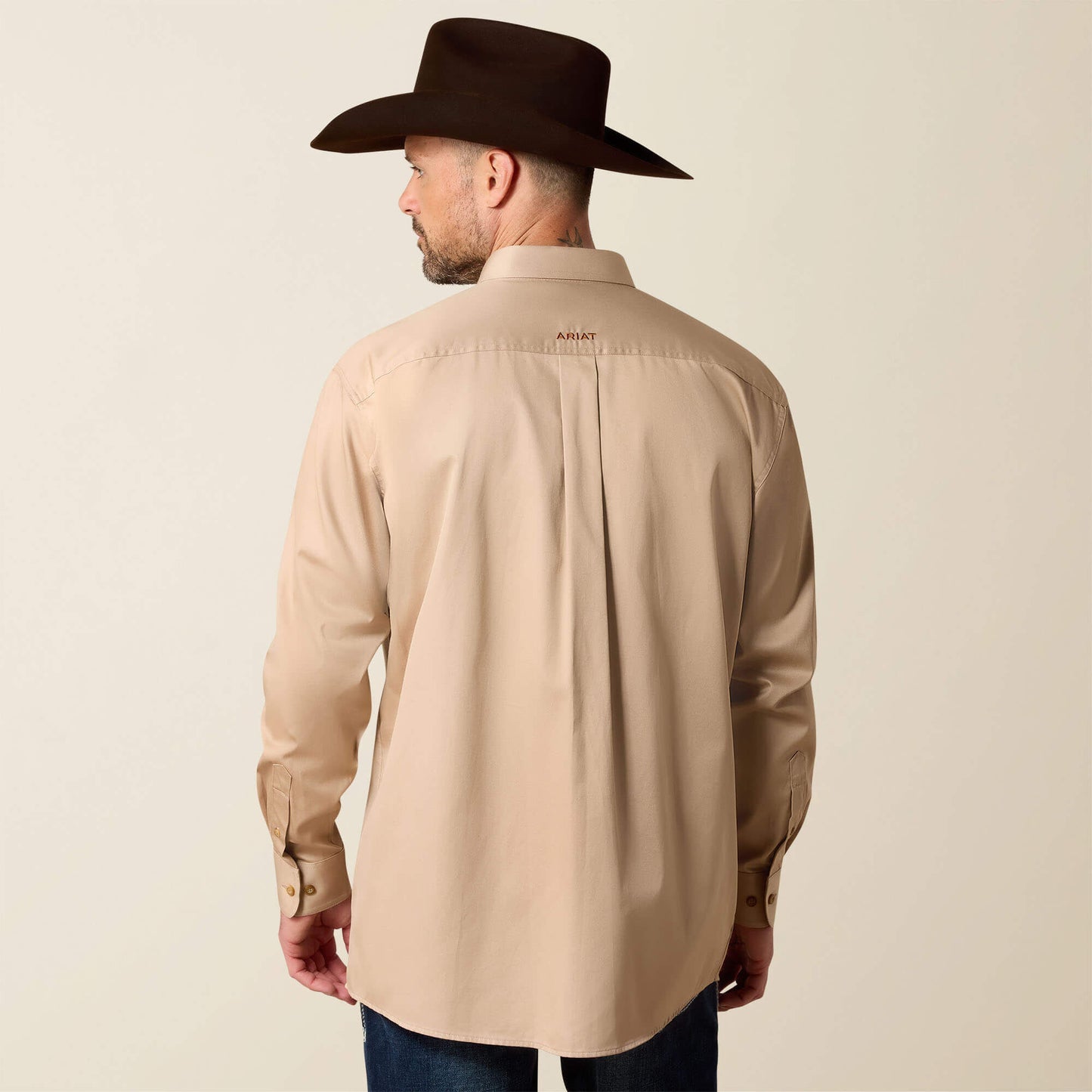 Ariat Solid Twill Classic Fit Shirt For Sale