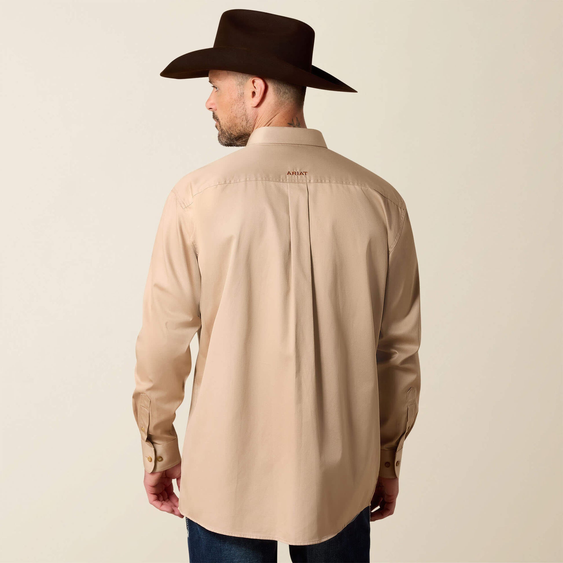 Ariat Solid Twill Classic Fit Shirt For Sale