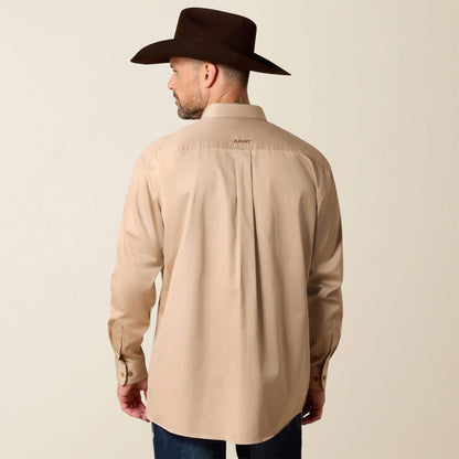 Ariat Solid Twill Classic Fit Shirt For Sale