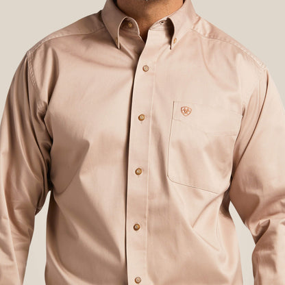 Ariat Solid Twill Classic Fit Shirt For Sale