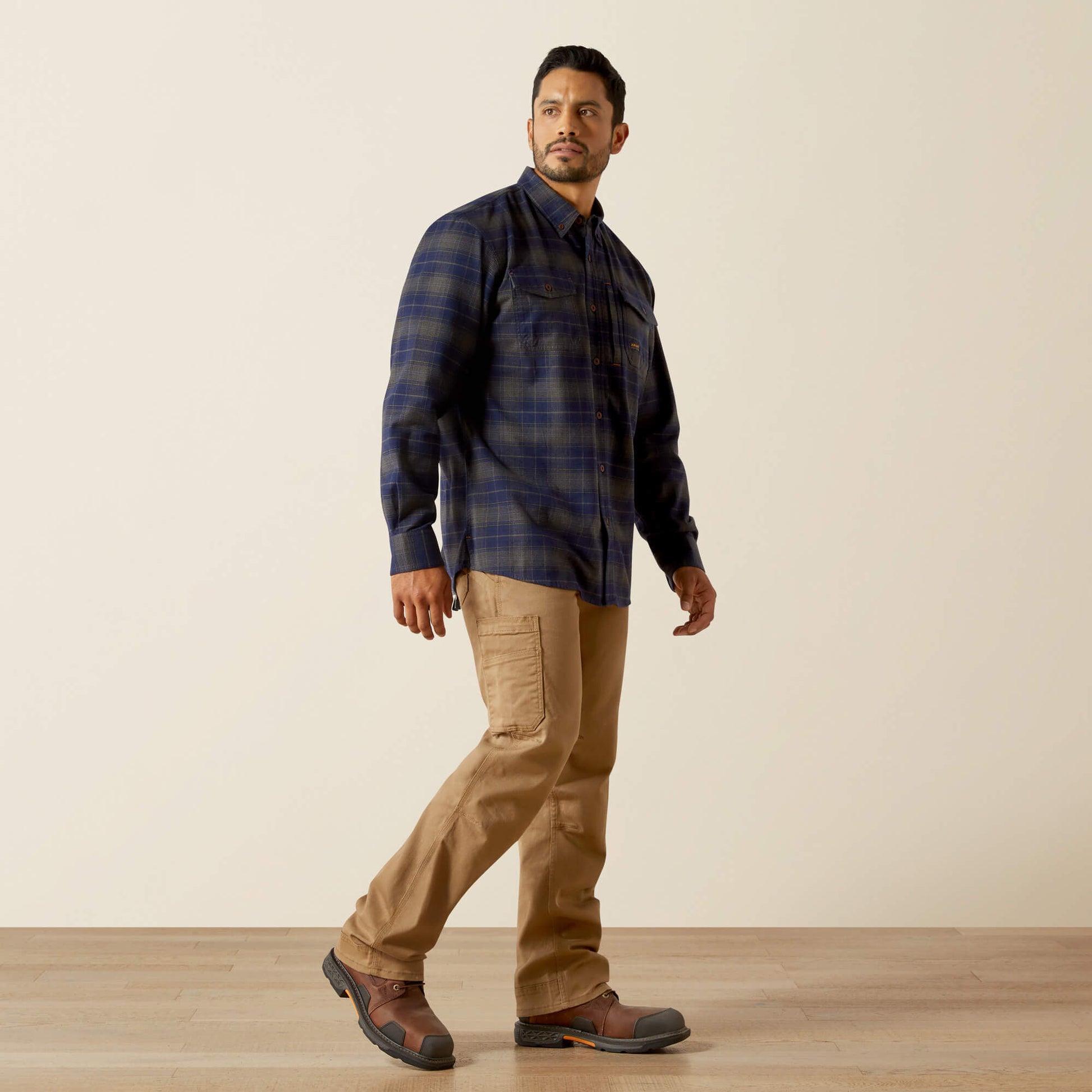 Ariat Rebar Flannel DuraStretch Work Shirt On Sale