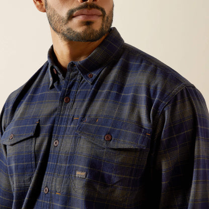 Ariat Rebar Flannel DuraStretch Work Shirt On Sale