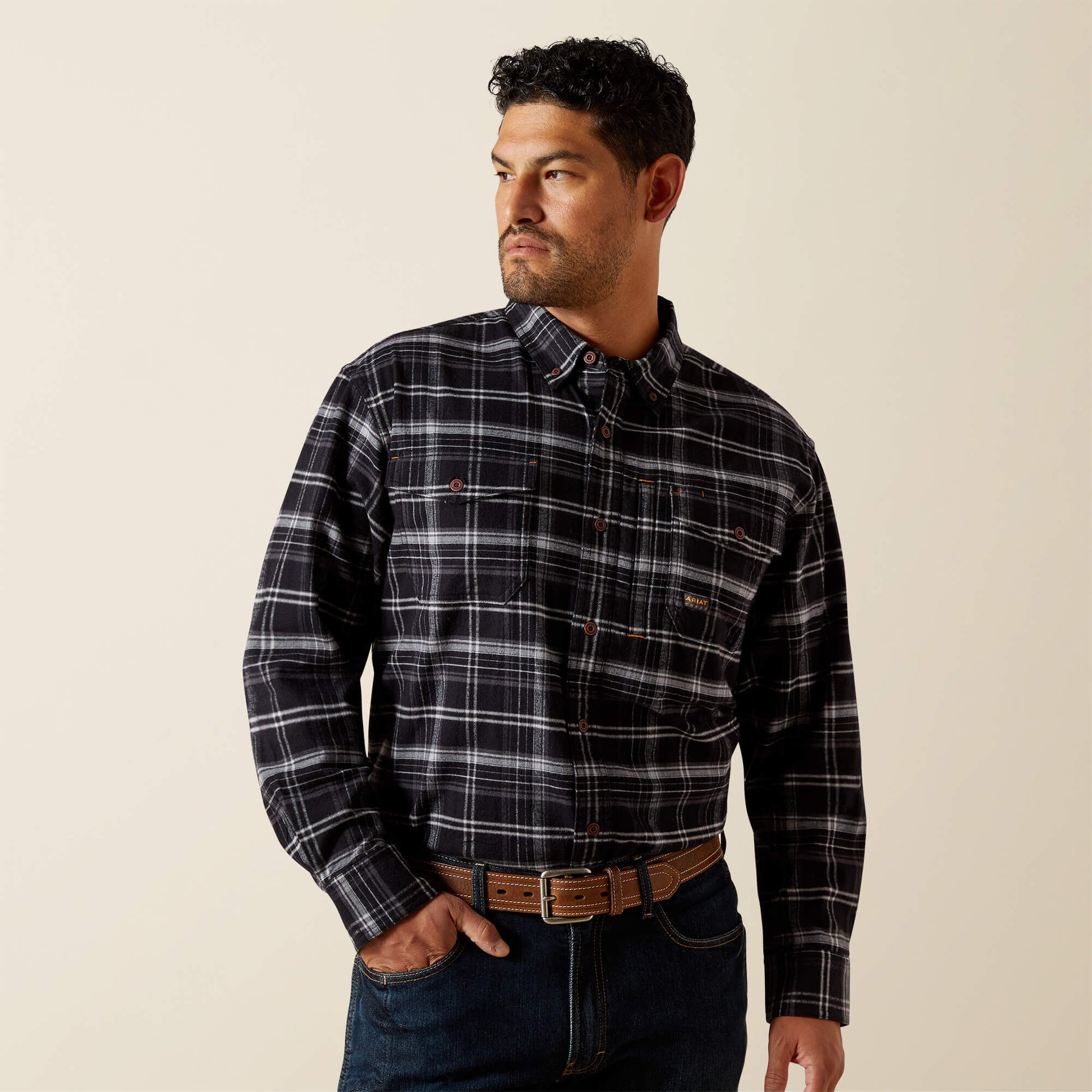 Ariat Rebar Flannel DuraStretch Work Shirt Sale