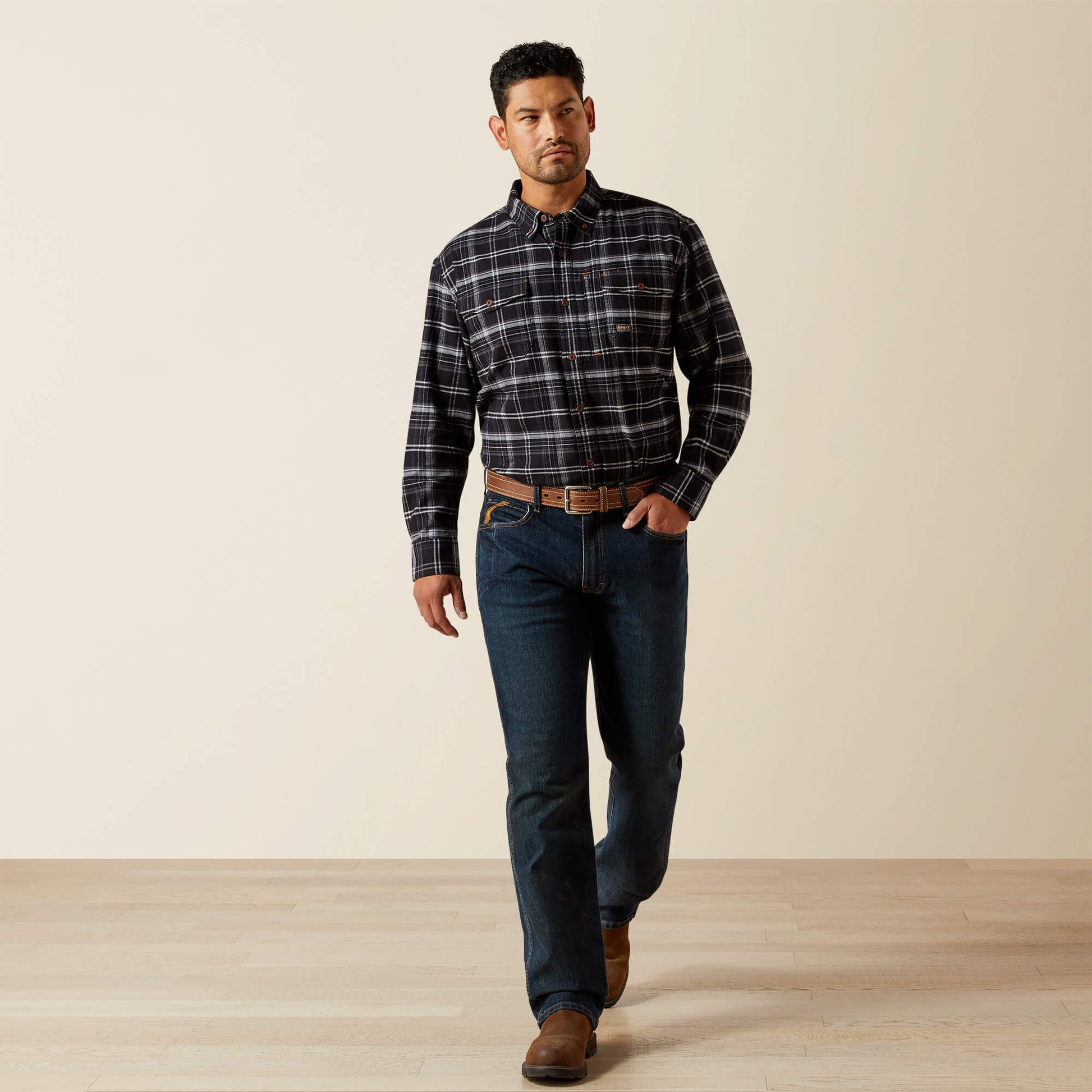 Ariat Rebar Flannel DuraStretch Work Shirt Sale