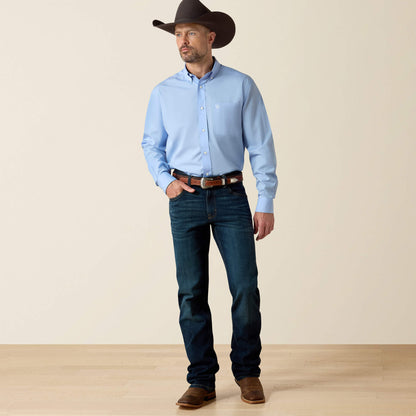 Ariat Wrinkle Free Solid Classic Fit Shirt Discount