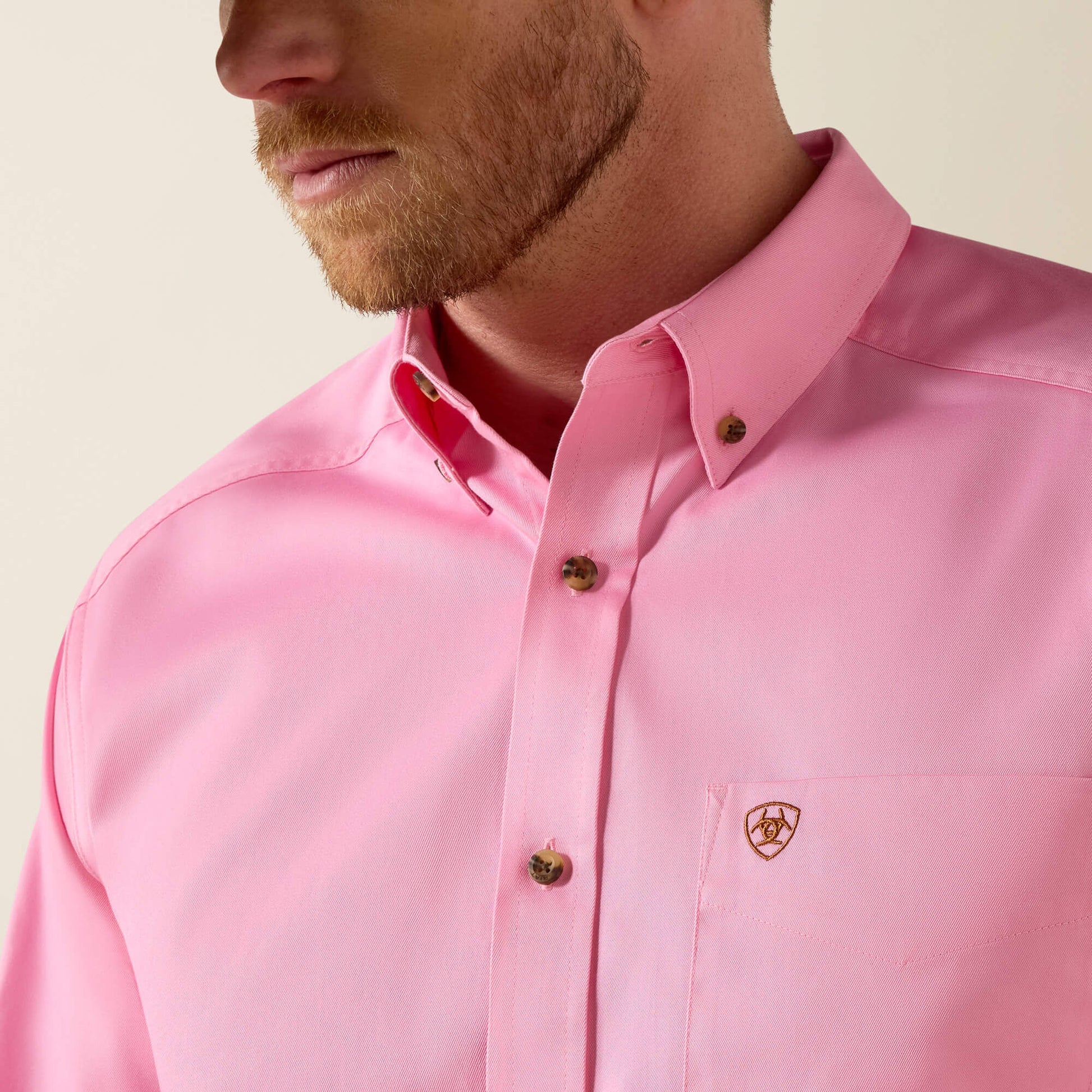 Ariat Solid Twill Classic Fit Shirt For Sale
