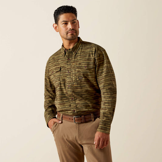 Ariat Rebar Flannel DuraStretch Work Shirt Sale