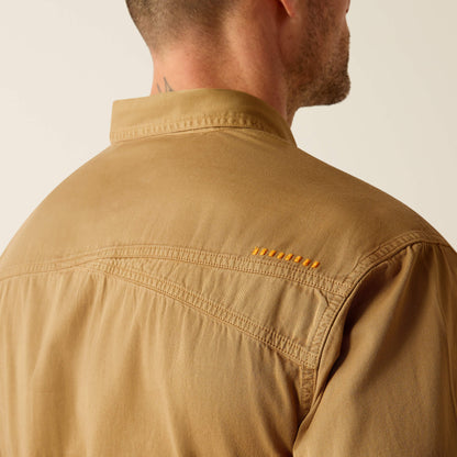 Ariat Rebar Washed Twill Work Shirt Outlet