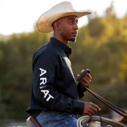 Ariat Team Logo Twill Fitted Shirt On Sale