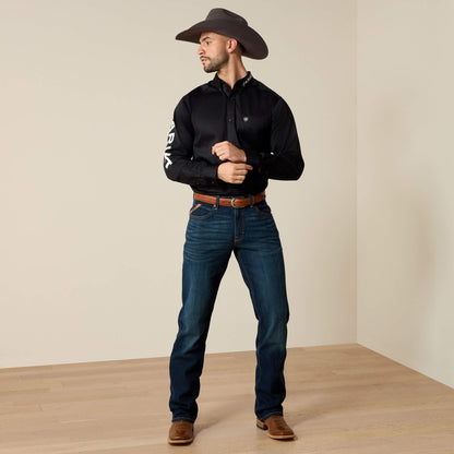 Ariat Team Logo Twill Fitted Shirt On Sale