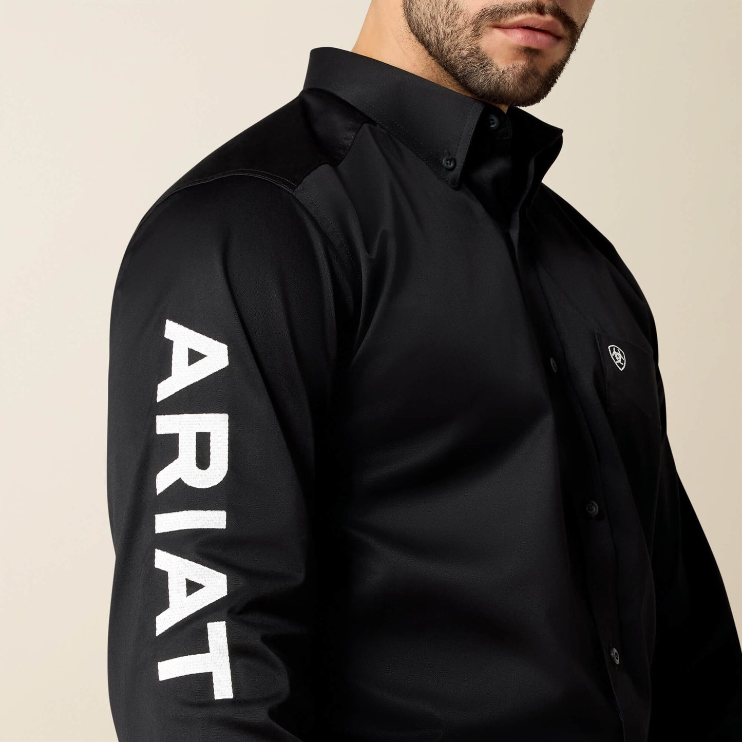 Ariat Team Logo Twill Fitted Shirt On Sale