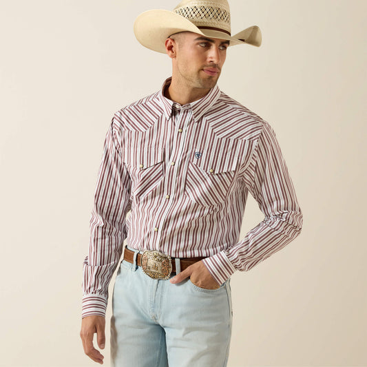 Ariat Pro Series Trae Fitted Snap Shirt Outlet