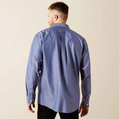Ariat Wrinkle Free Solid Pinpoint Oxford Classic Fit Shirt Online