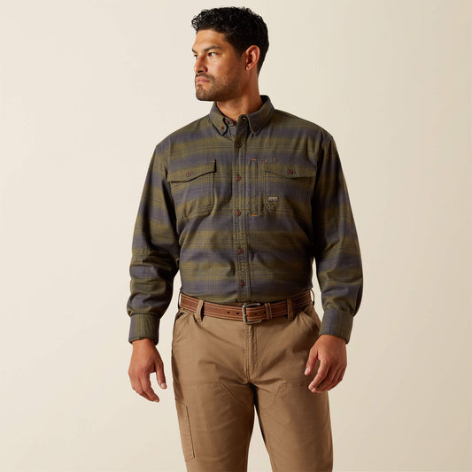 Ariat Rebar Flannel DuraStretch Work Shirt Online