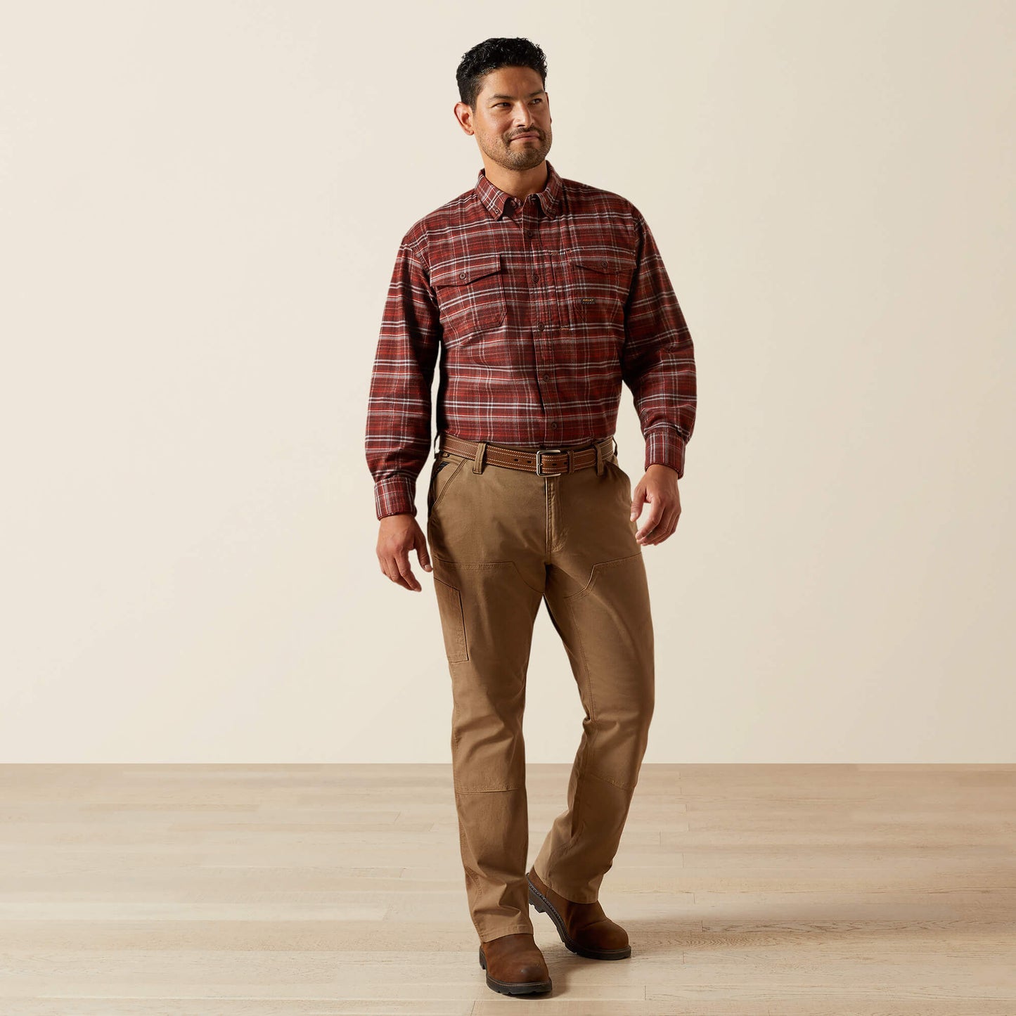 Ariat Rebar Flannel DuraStretch Work Shirt For Sale