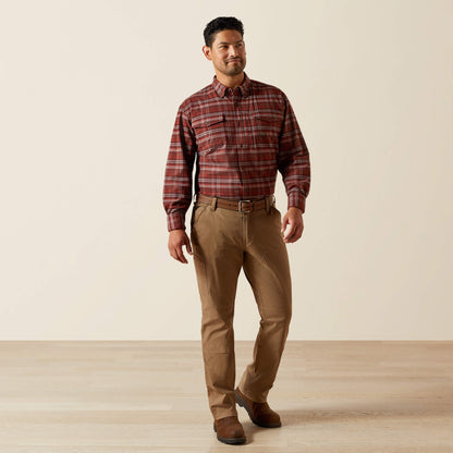 Ariat Rebar Flannel DuraStretch Work Shirt For Sale