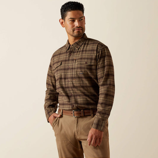 Ariat Rebar Flannel DuraStretch Work Shirt Online