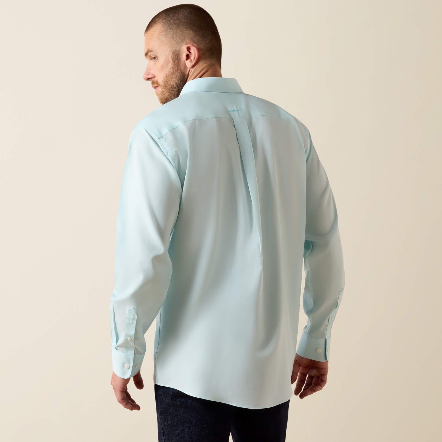 Ariat Wrinkle Free Solid Pinpoint Oxford Classic Fit Shirt Online