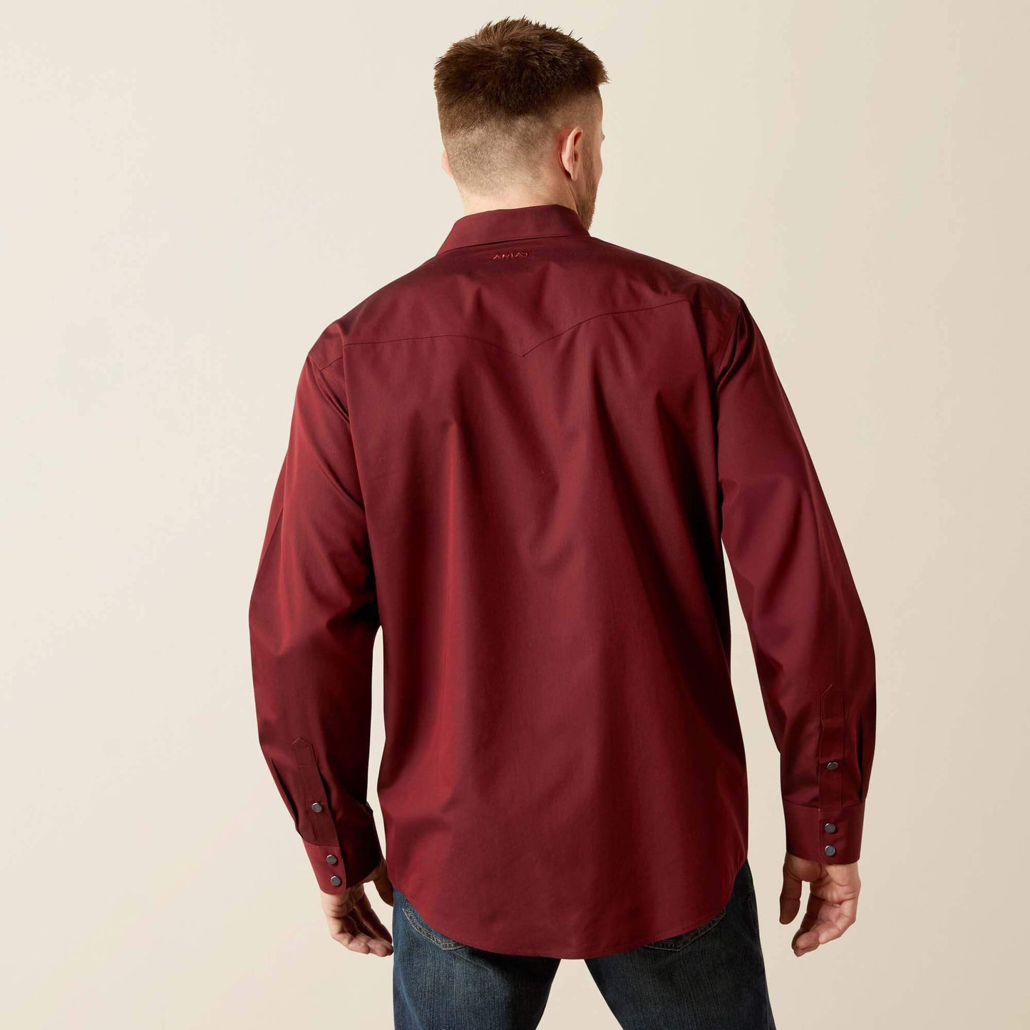 Ariat Wrinkle Free Pinpoint Oxford Classic Fit Snap Shirt Discount