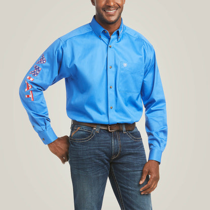 Ariat Team Logo Twill Classic Fit Shirt Discount