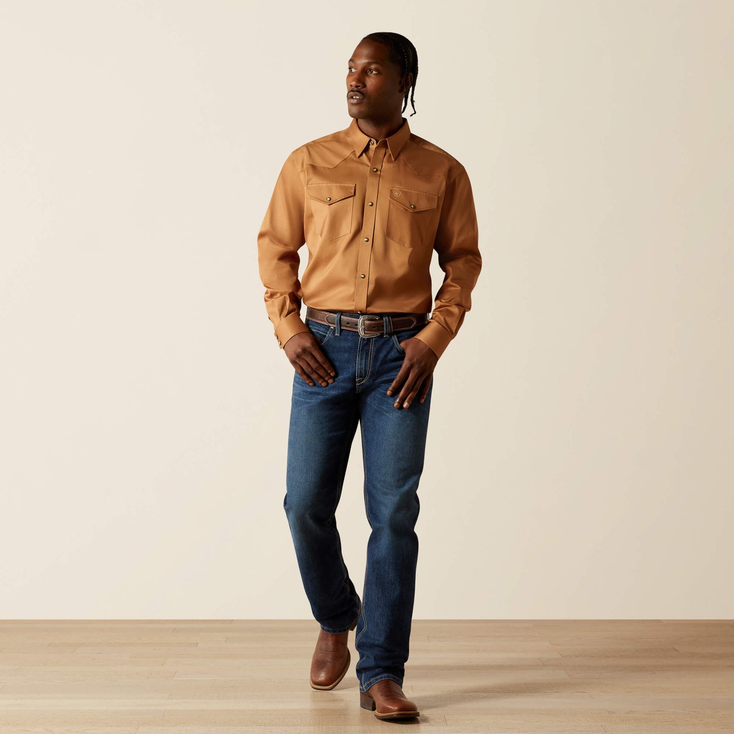 Ariat Solid Twill Classic Fit Shirt On Sale