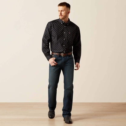 Ariat Wrinkle Free Asher Classic Fit Shirt Discount