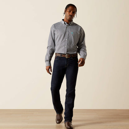 Ariat Wrinkle Free Caleb Classic Fit Shirt Outlet