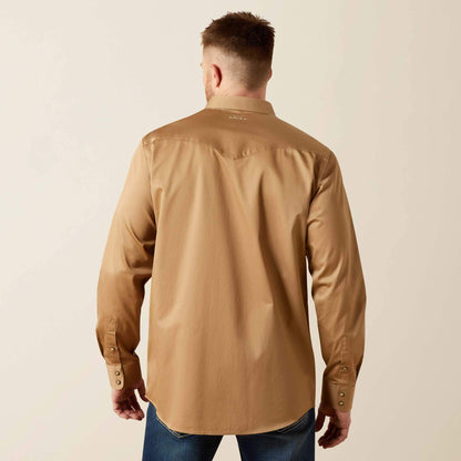 Ariat Solid Twill Fitted Shirt On Sale