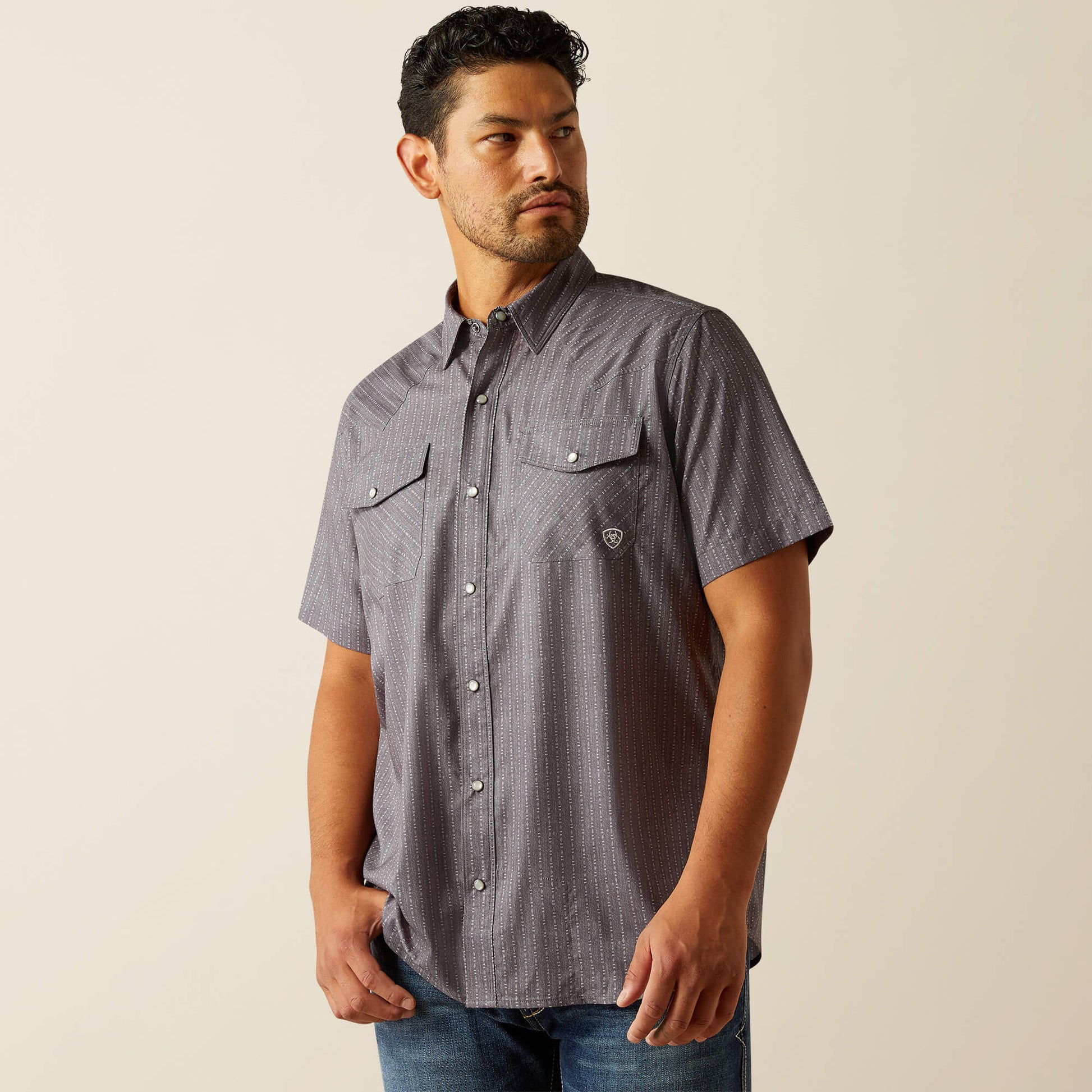 Ariat VentTEK Western Fitted Snap Shirt On Sale