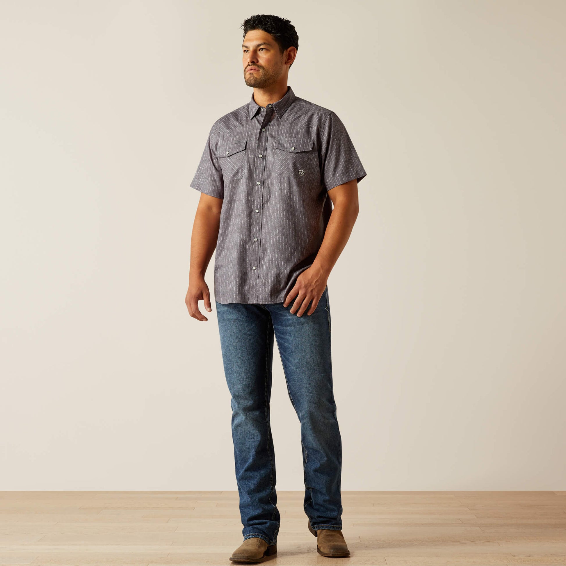 Ariat VentTEK Western Fitted Snap Shirt On Sale