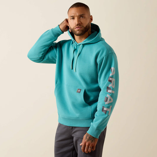 Ariat Rebar Lightweight Logo Hoodie For Sale