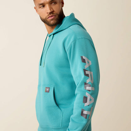 Ariat Rebar Lightweight Logo Hoodie For Sale
