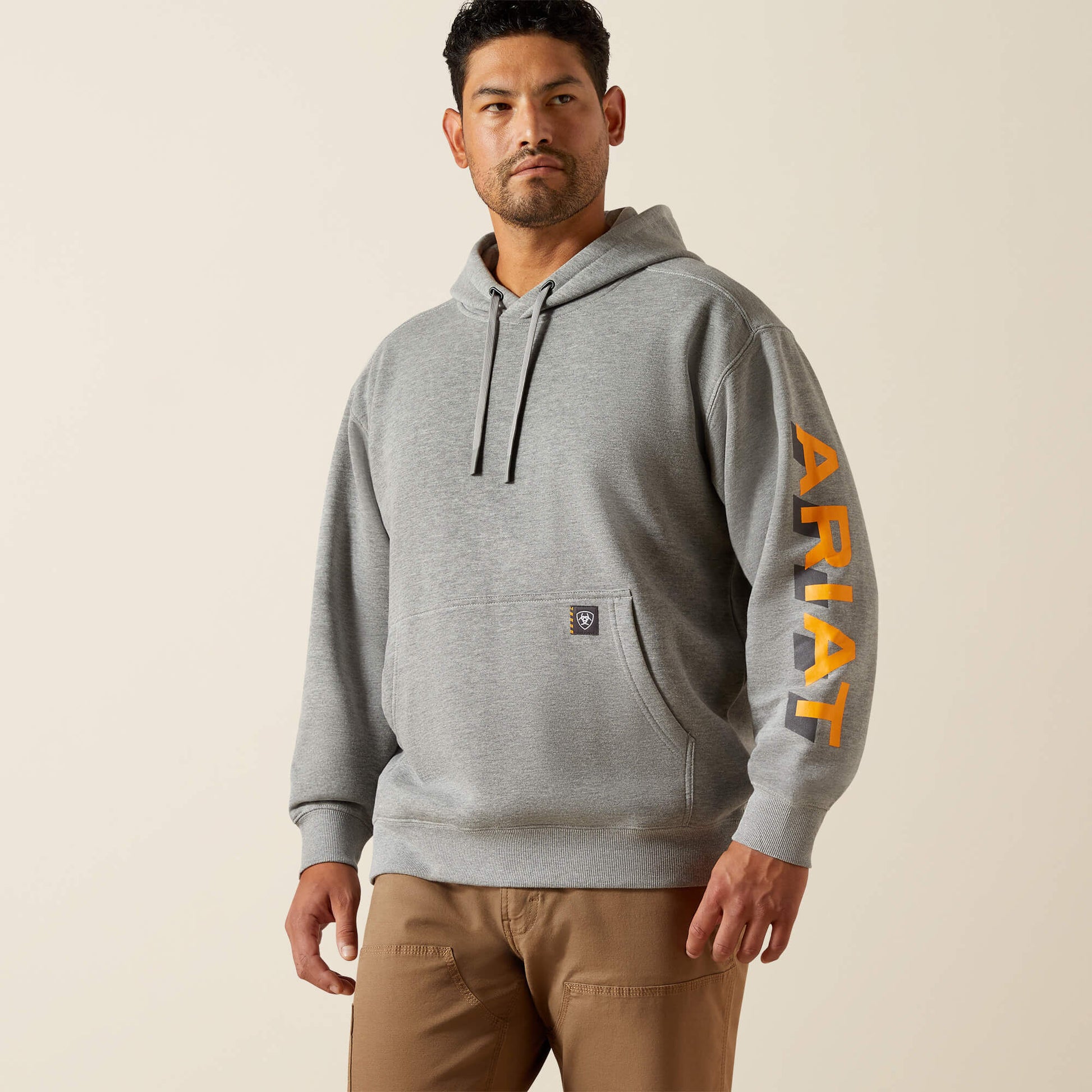 Ariat Rebar Lightweight Logo Hoodie Outlet
