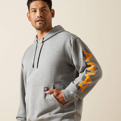Ariat Rebar Lightweight Logo Hoodie Outlet