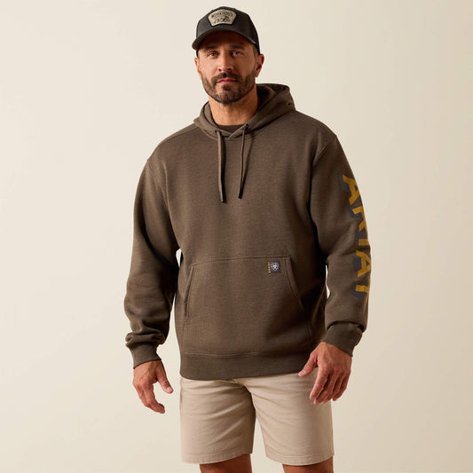 Ariat Rebar Lightweight Logo Hoodie Outlet