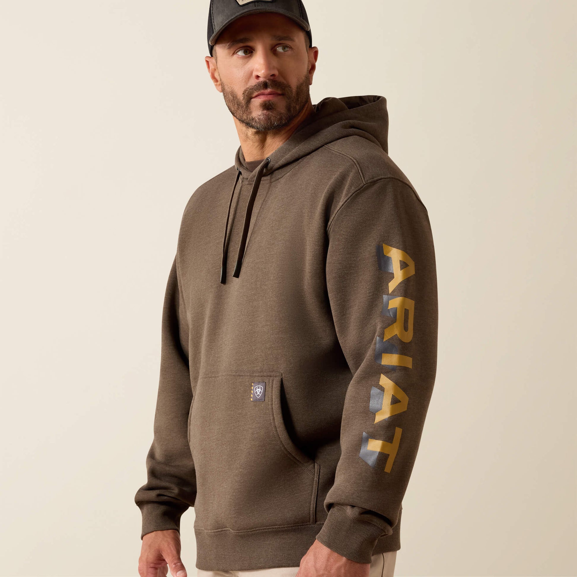 Ariat Rebar Lightweight Logo Hoodie Outlet
