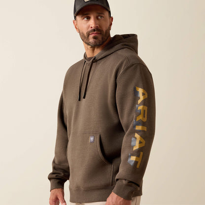 Ariat Rebar Lightweight Logo Hoodie Outlet