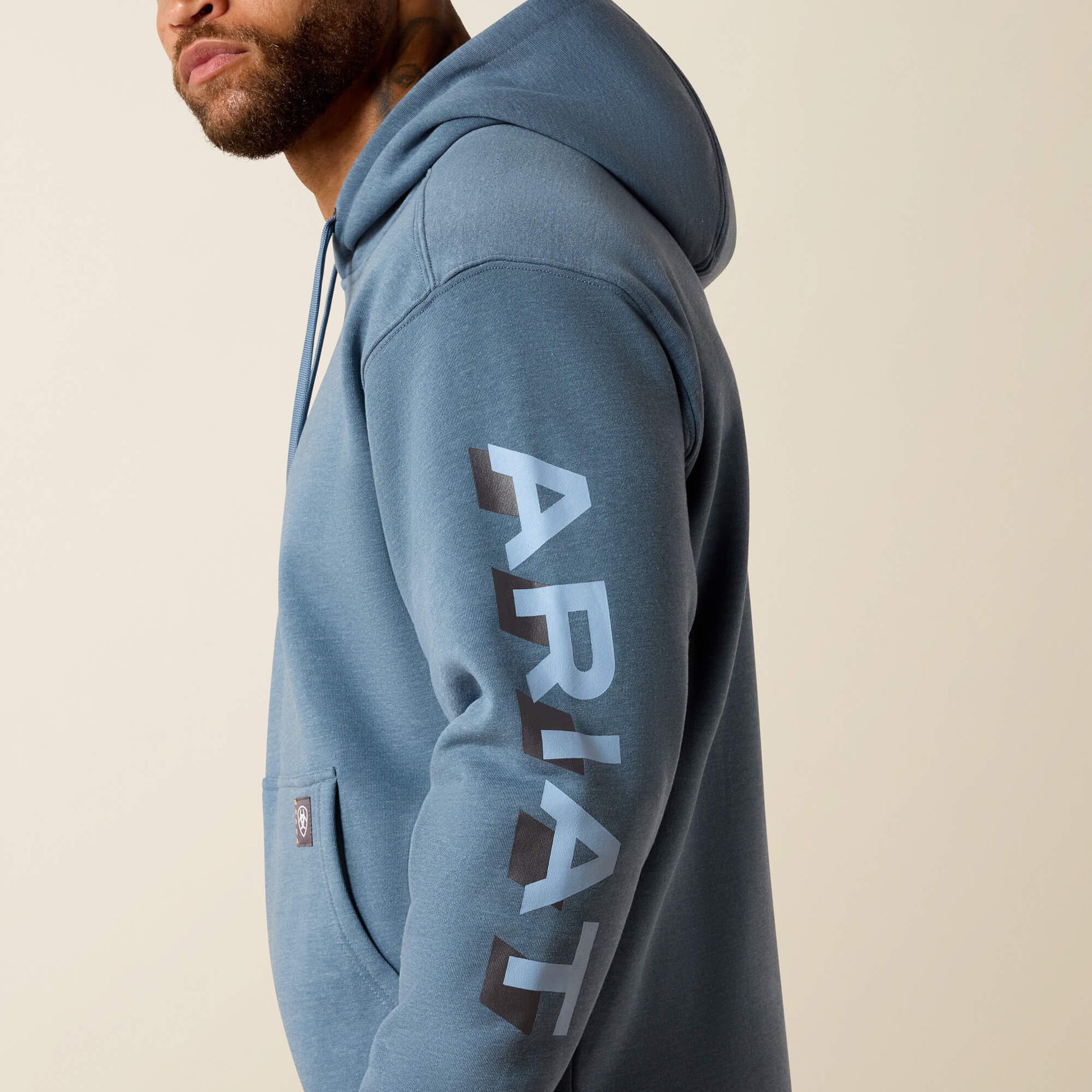 Ariat Rebar Lightweight Logo Hoodie Outlet